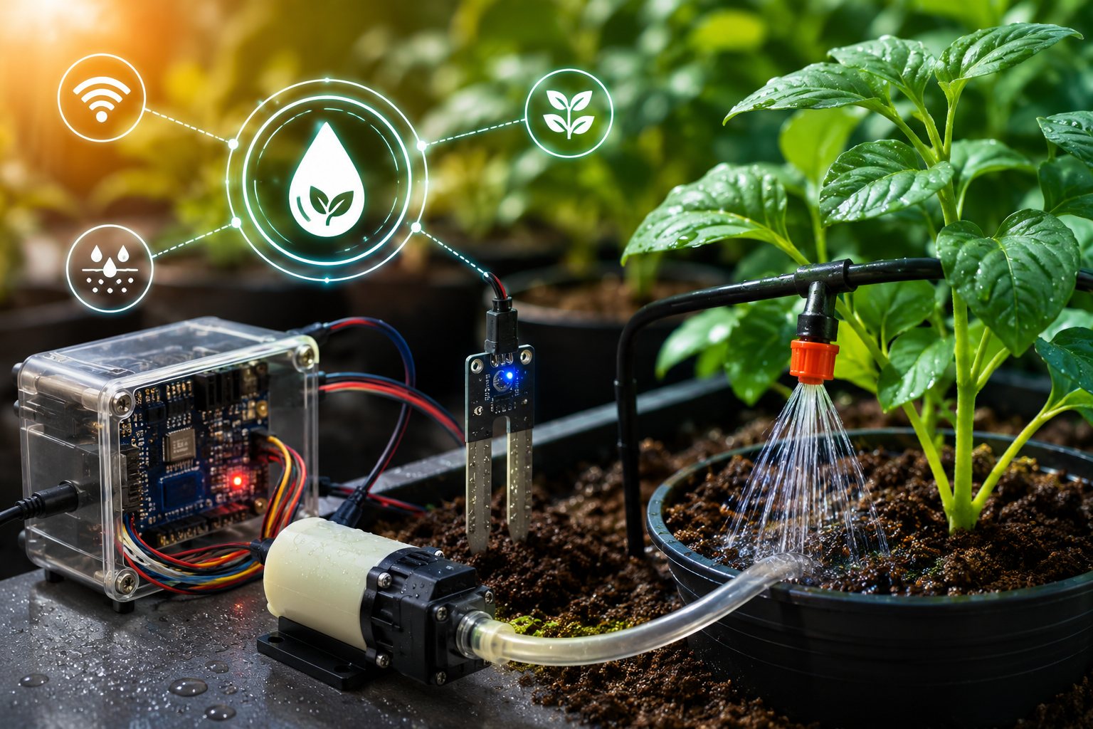 Smart Watering System: Solusi Penyiraman Tanaman Otomatis Berbasis Teknologi